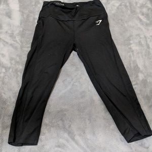 Gymshark black capri
